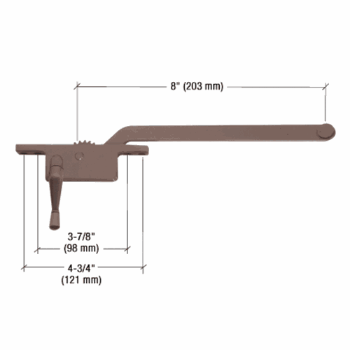 CRL 5258LHBRZ Bronze 8