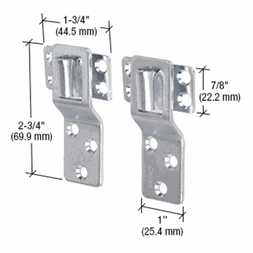 CRL L5777 Screen Storm Window Sash Hangers