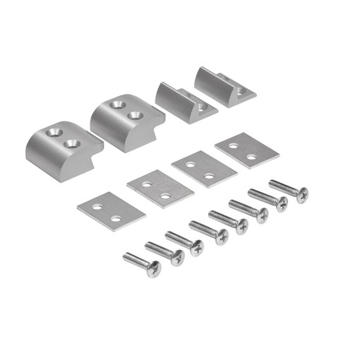 CRL 30703628 Satin Aluminum Jackson 896 Mullion Stabilizer Kit