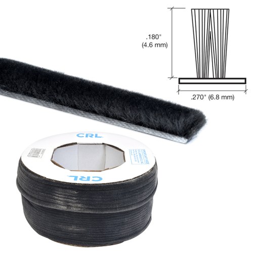 CRL A11418BBL High Density Window Pile - 1100' Roll, .180