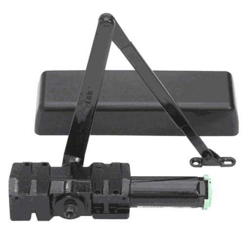 CRL 4041BL LCN Black ANSI Grade 1 Adjustable Surface-Mounted Door Closer Size 1-6