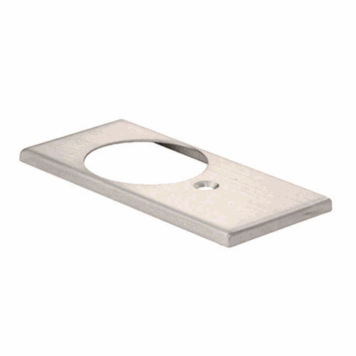 CRL 1NT402CBS Brushed Stainless Floor-Mounted Pivot Cover