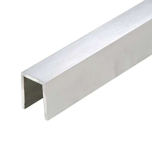 CRL GRLC10BS12 Brushed Stainless 11 Gauge Crisp Corner Cap Railing - 12'