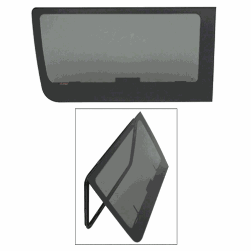 CRL FW621LE All-Glass Fixed Egress Window for 2007+ Sprinter Van, 144