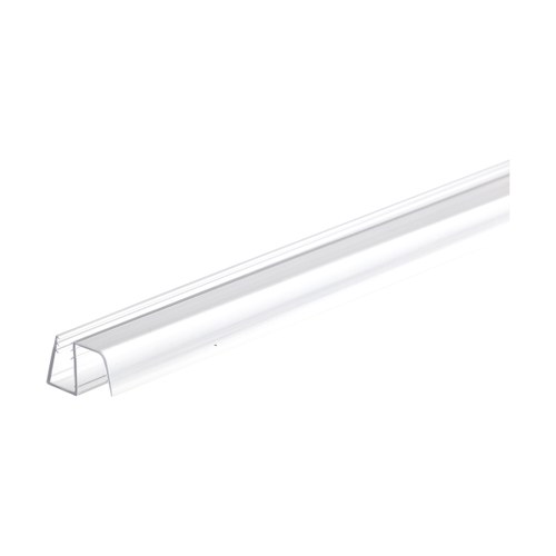 CRL P995WS Clear Bottom Wipe with Drip Rail for 3/8