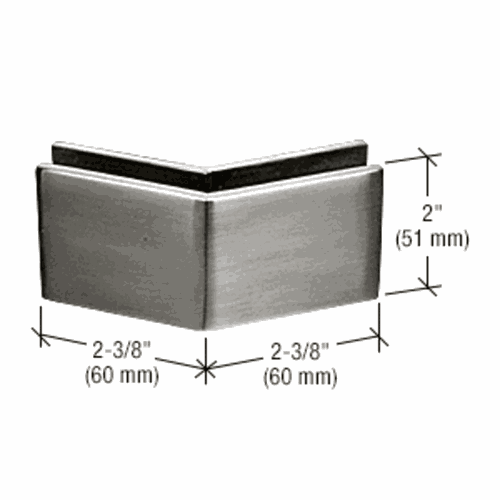 CRL MFC27 Brushed Stainless 2-3/8