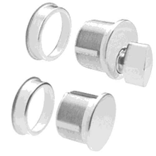 CRL DRA2030SA Satin Anodized Thumbturn Dummy Combo