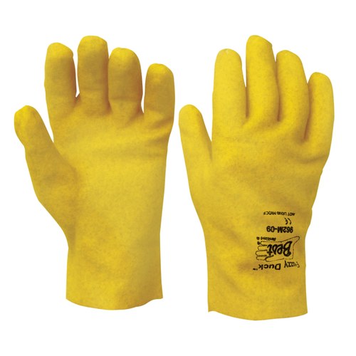CRL 962FDS Fuzzy Duck Small PVC Gloves