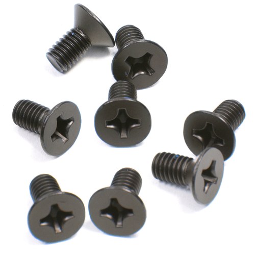 CRL P6120RB Oil Rubbed Bronze 6x12mm Flat Head Phillips Cover Plate Screws