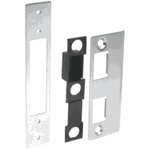 CRL DL4520 Brushed Stainless Deadlatch Strike Replacement Set for MS Deadlock