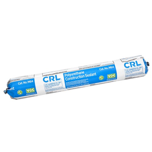 CRL M64SBL Black M64 Modified Smooth Polyurethane Sealant - Sausage