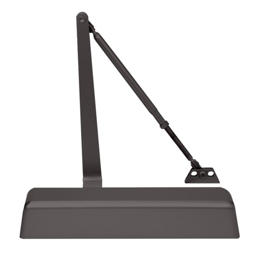 CRL PR54DADU Dark Bronze Adjustable Spring Door Closer Size 2-5, Delayed Action