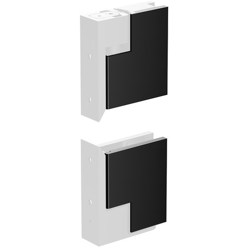 CRL ZER0RCMBL Matte Black Zero Hinge Replacement Cover Set