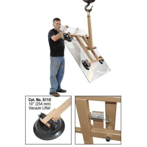 CRL R0W40T 4-Cup Steel Rotating Tilting Hand Cup Lifting Frame