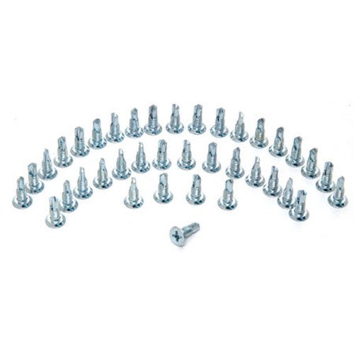 CRL RSP300A Satin Anodized Screw Pack for CRL 300/350 Series Hinges