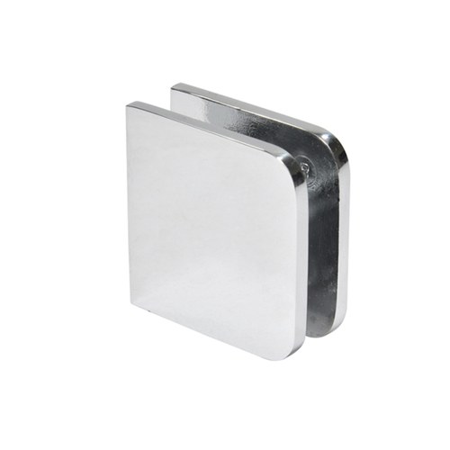CRL UC77CH Polished Chrome Traditional Fixed Panel U-Clamp