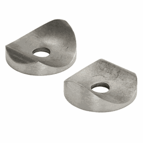 CRL RB509BS 316 Brushed Stainless Steel 90 Coped Adapter Set