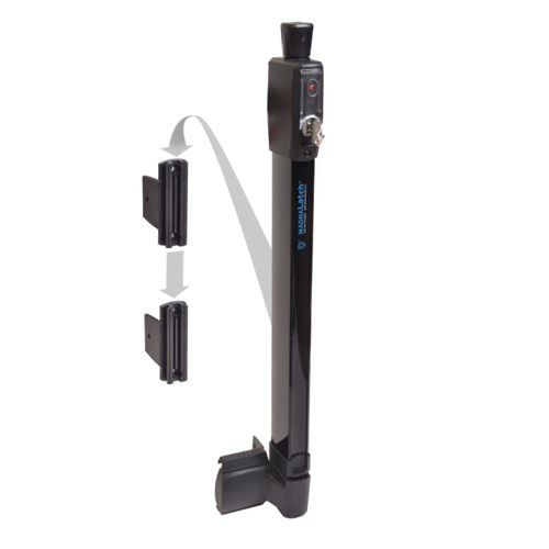 CRL LL1MBL Black Magna-Latch Child Safety Lock