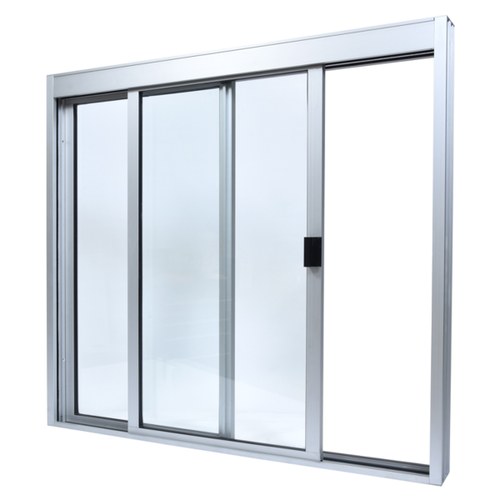CRL DW48440XGA Satin Anodized Manual DW Deluxe Service Window with Full Bottom Track