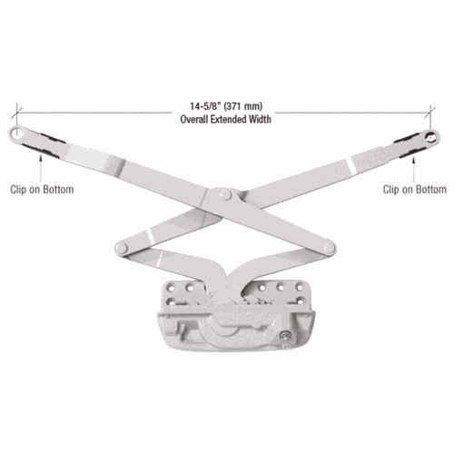 CRL EP28008 Truth Encore Awning Operator with Stainless Steel Arms