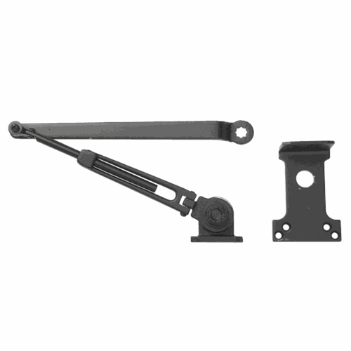 CRL DCH0ABLK Black Friction Hold Open Arm