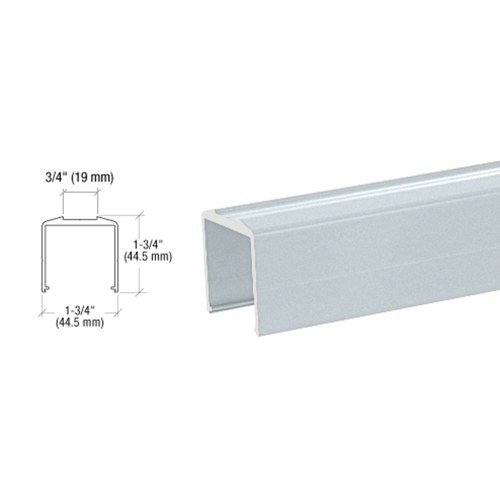 CRL BRPKTM Mill Bottom Rail for Pickets, 241