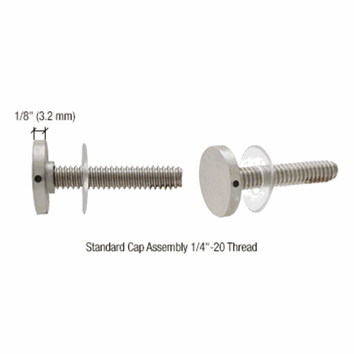 CRL BMNWSKSN Satin Nickel BMNW Stud Replacement Set