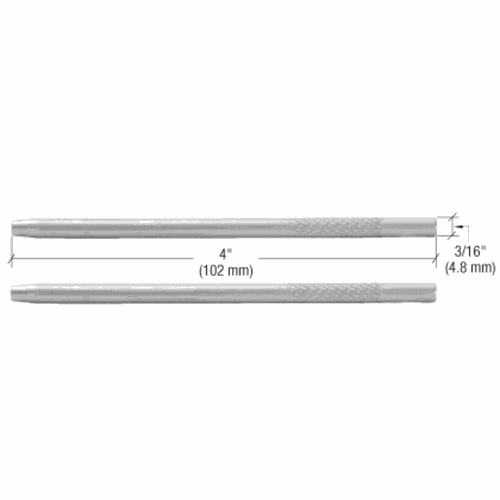CRL TCP2 ARS Top Rail Splice Pins - Pair