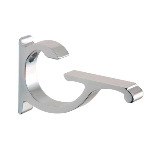 CRL CC75CH Chrome Aluminum Shelf Bracket for 5/8