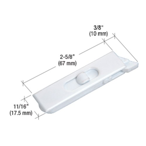 CRL F2749 White 2-5/8