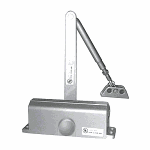 CRL DC51A Aluminum ANSI Grade 1 Light Duty Surface Mount Door Closer