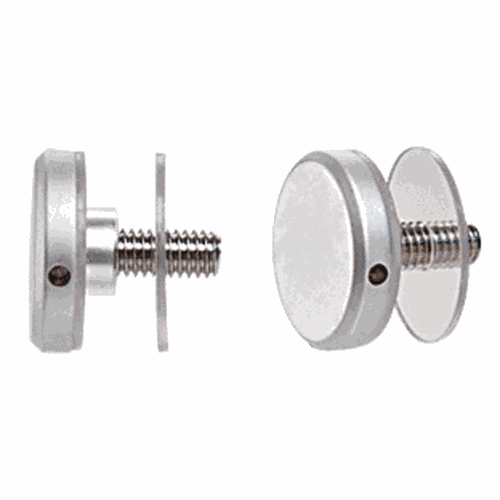CRL CAP114SC Satin Chrome 1.25