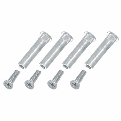 CRL DCSBA Aluminum Sex Bolt Mounting Screws