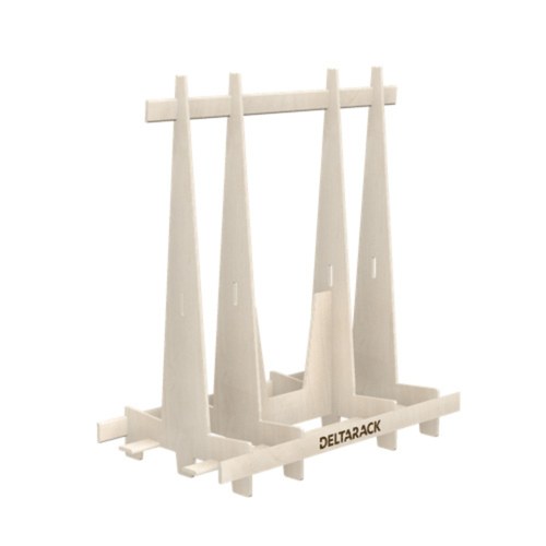 CRL SR80515 Deltarack Wooden Glass Transport Rack