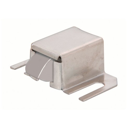 CRL M6015 Brushed Stainless Shower Door Catch with Steel Tip