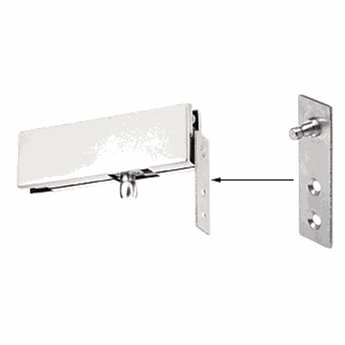 CRL 1NT340BS Transom Patch Wall Bracket