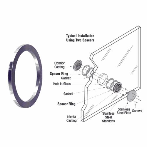 CRL SR666238 Spacer Ring for 7/16