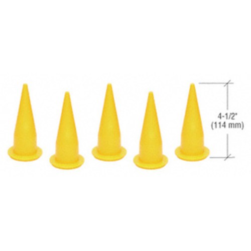 CRL WGCN Yellow Plastic Cone Nozzles