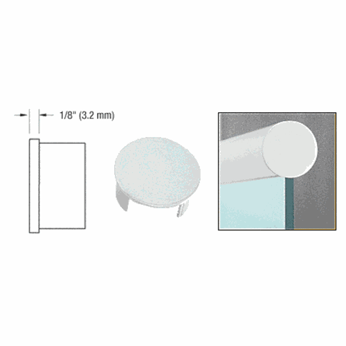 CRL GR19ECM Aluminum Mill End Cap for 1.9