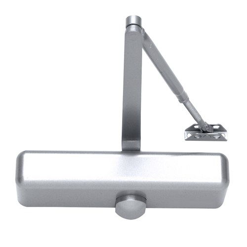 CRL PR80A Aluminum Adjustable Spring Door Closer, Size 2-5, Surface Mount