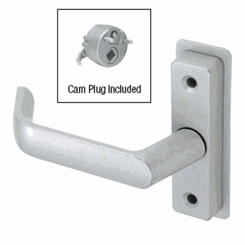 CRL DH56911L Adams Rite Satin Aluminum Left-Hand Lever Handle