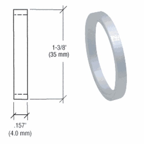 CRL DL2176AA Aluminum 0.157