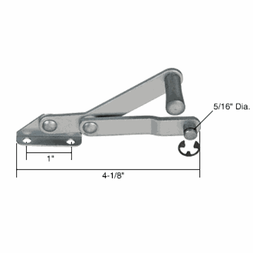 CRL H3617 Left-Hand Louver Window Operator for International