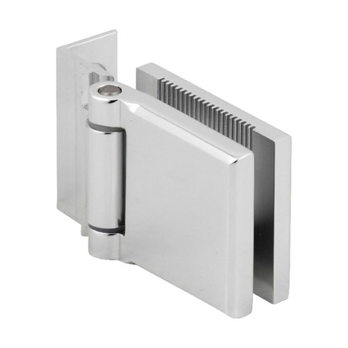 CRL MH1LCH Polished Chrome Mini 'L' Plate Hinge