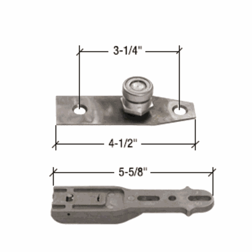 CRL 201570 Jackson GW End-Load Floor Mount Bottom Pivot Set