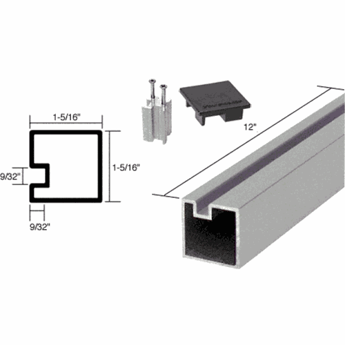 CRL 6406512 Satin Anodized 12