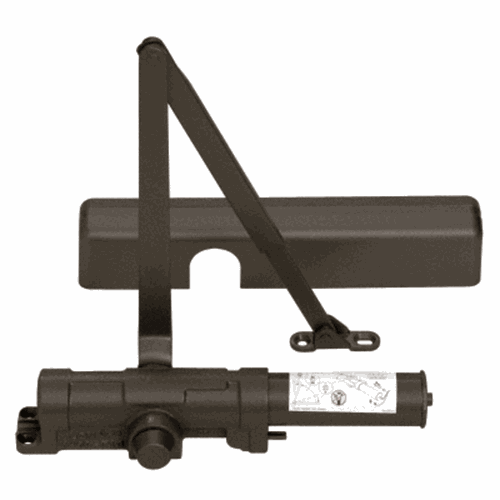 CRL 1461DU LCN Dark Bronze ANSI Grade 1 Adjustable Surface-Mount Door Closer 1-6