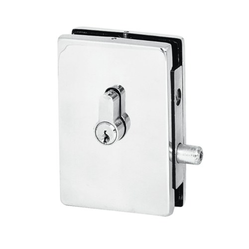 CRL EUR681PS Polished Stainless EUR Series Center Patch Lock