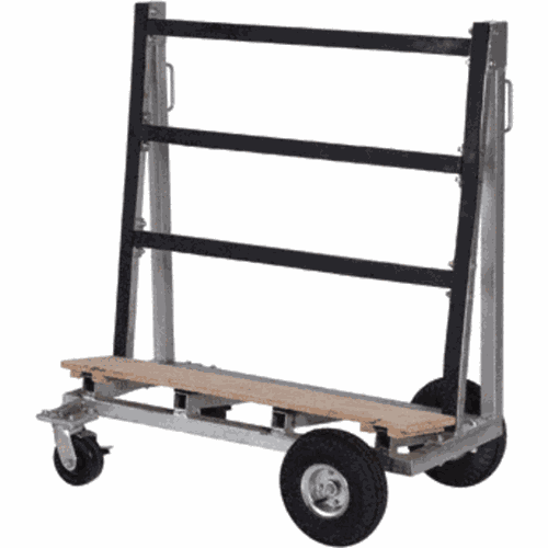 CRL 2401282 Single-Sided Glass Stone Shop Cart