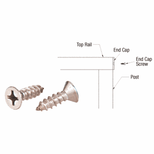 CRL ECS1 End Cap Screw Set